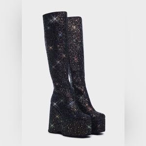 Lamoda Stardom Platform Boots from Dolls Kill